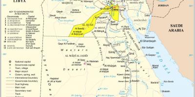 Kaart van grotere cairo